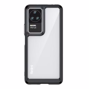 Outer Space Kotelo Xiaomi Poco F4 5G kansi joustava kehys musta