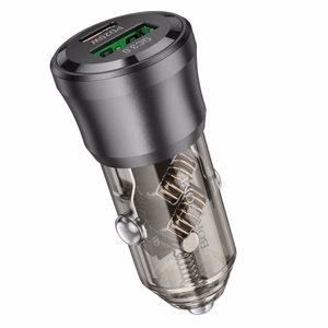 Autolaturi Borofone BZ25 38W USB-C/USB-A Musta