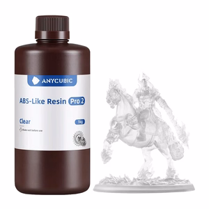 ANYCUBIC ABS-tyyppinen hartsi Pro 2 (väri: läpinäkyvä)