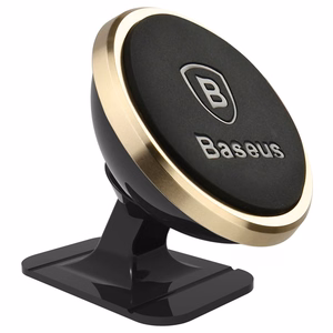 Baseus 360° magneettinen autoteline (Overseas Edition) - kulta