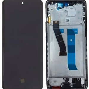 LCD-näyttö Xiaomi Redmi Note 15 4G kosketusnäytöllä kehyksellä musta OLED