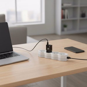 Blue Star Slim GaN TFK-SC-30WCC 30W 2x USB-C QC 4.0 / PD 3A -laturi, musta