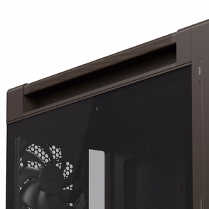 ASUS ProArt PA602 puuviimeistelty retroruskea keskikokoinen tornikotelo karkaistulla lasipaneelilla
