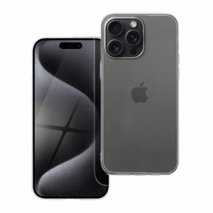 Läpinäkyvä 2 mm Suojakuori iPhone 15 PRO MAX:lle