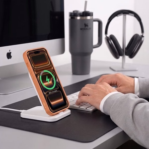 Tech-Protect BasicMag MagSafe -suojakuori iPhone 17 Pro / 18 Pro -malleille, matta oranssi
