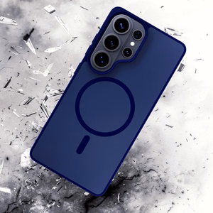 Samsung Galaxy S26 Ultra – 3mk Smoke MagCase sininen puhelimen suojakuori