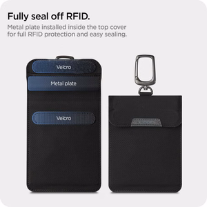 Varkaudenesto Spigen Pouch Keyless RFID Signal Blocker - musta