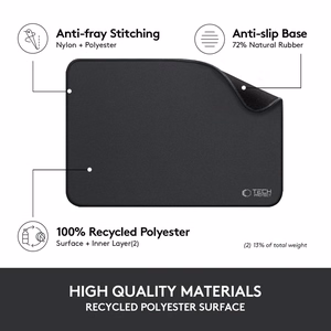 Tech-Protect A100 hiirimatto 35 x 25 cm - Musta