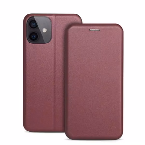 Book Elegance -lompakkokotelo Xiaomi Redmi A7 Pro 4G/5G -puhelimelle, viininpunainen