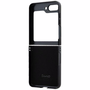 Hello Kitty Metal Logo Kitty Head case for Samsung Galaxy Z Flip 5 - black