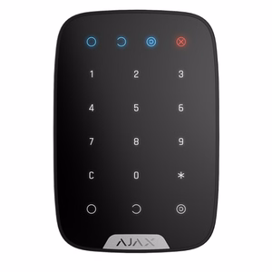 AJAX KeyPad Plus langaton kosketusnäppäimistö (musta)
