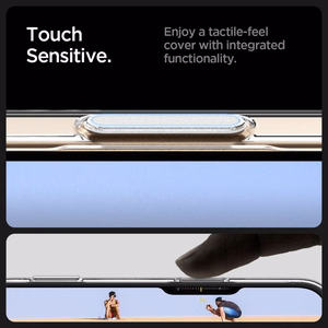 Spigen Thin Fit MagSafe Suojakuori iPhone 16 Pro Max:lle - Läpinäkyvä ja Valkoinen