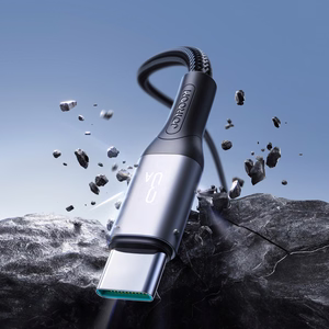 Joyroom S-A28 Flash Series 3A USB-A - USB-C Kaapeli 2m - Musta