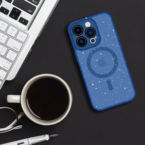 Tel Protect Magneettinen Splash Frosted Suojakuori iPhone 11 Pro:lle tummansininen