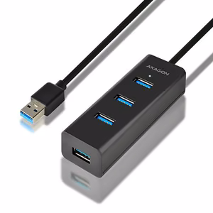 AXAGON USB 3.0 4-port Charging Hub 1.2m HUE-S2BL