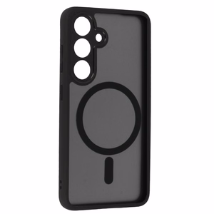 Täysin matta Mag -takakuori Samsung Galaxy S24 - musta