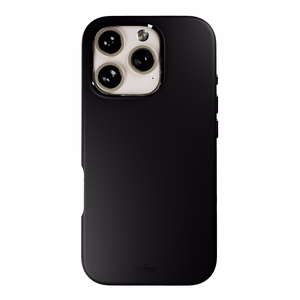 Puro Icon Mag Pro MagSafe silikonisuoja iPhone 16 Pro - musta