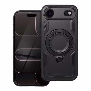 Suojakuori iPhone 17 AIR:lle Frost Armor musta