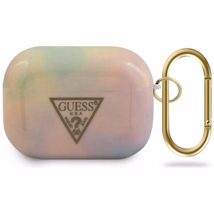Guess GUACAPTPUMCGG01 AirPods Pro -suojus vaaleanpunainen/vaaleanpunainen Tie & Dye-mallisto
