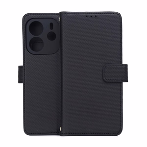 Smart Triangle kotelo Xiaomi Redmi Note 14 4G (Global) (164.84 x 78.15 x 8.16 mm) musta