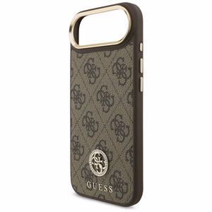 Guess 4G Strass Logo MagSafe Suojakuori iPhone Airille - ruskea