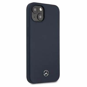 Mercedes Silicone Line kotelo iPhone 13 mini - laivastonsininen