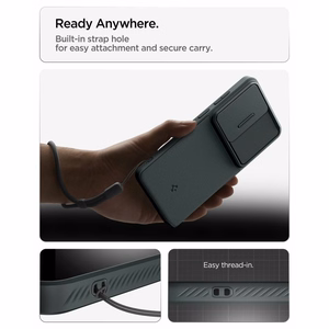 Spigen Optik Armor Suojakuori Samsung Galaxy S26 Ultra:lle - vihreä