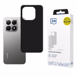 3mk Matt Case Xiaomi 15T 5G:lle - musta