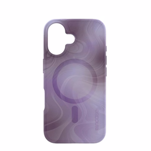 Incase Halo Case -suojakuori MagSafe-tuella iPhone 16:lle, Oil Slick Lilac