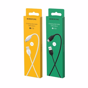 USB-kaapeli Borofone BX19 USB-A – MicroUSB 1,0 m valkoinen