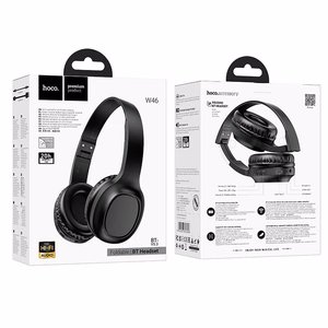 HOCO langattomat Bluetooth-kuulokkeet W46 - mustat