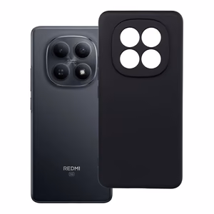 Silikoninen suojakuori Xiaomi Redmi Note 15 Pro 4G musta