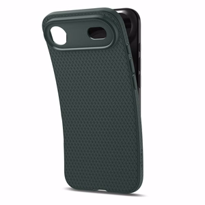 Spigen Liquid Air ACS10304 Suojakuori iPhone 17 Air:lle - Abyss Green