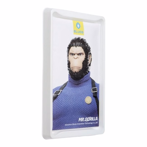 Mr. Monkey 5D Lasi Samsung Galaxy S26 musta (Anti-Static Strong HD)