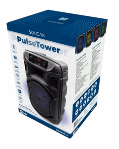 SQUEAK PulseTower SQ1006 -karaokekaiutin, Bluetooth 5.3 + EDR