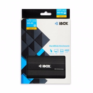 iBox HD-02 HDD enclosure Black 2.5"