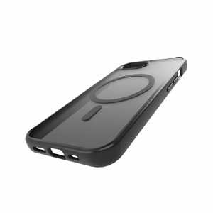 Puro Gradient MagSafe Silikoninen Suojakuori iPhone 16e/17e:lle - Musta