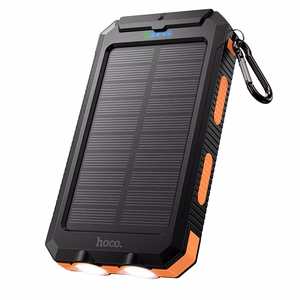 External battery Power Bank Hoco J164 Solar 10W 8000mAh black