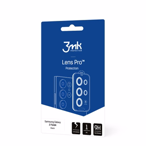 3mk Lens Protection Pro kameran suojus Samsung Galaxy Z Fold 4:lle - musta