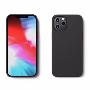 Joyroom Color Series kotelo iPhone 12 Pro Max musta (JR-BP800)