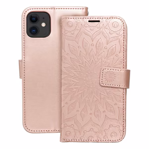 MEZZO Kirjasuojakuori iPhone 11:lle mandala ruusukulta