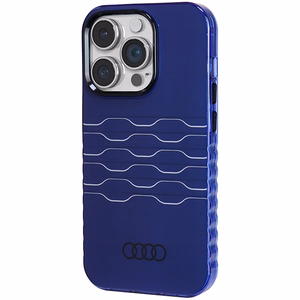 Audi IML MagSafe suojakuori iPhone 14 Pro:lle - sininen