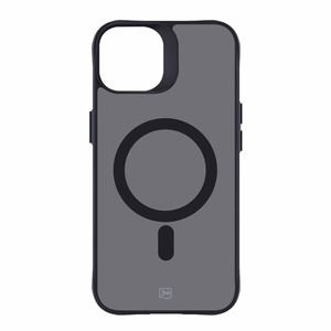 3mk Smoke MagCase MagSafe-tuella iPhone 15:lle - puoliläpinäkyvä