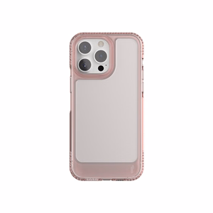Ugly Rubber UMODEL -kuori iPhone 15 Pro 6,1'' läpinäkyvä vaaleanpunainen