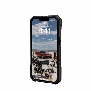 UAG Monarch MagSafe Suojakuori iPhone 14 Plus:lle - musta carbon