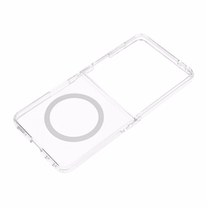 Läpinäkyvä 4sF-S Clear -suojakuori MagSafe-tuella Samsung Galaxy Z Flip8 -mallille