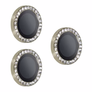 Karkaistu lasi HARD DIAMOND kameralle - linssi - iPhone 17 Pro/17 Pro Max:lle titaani - linssi 3 kpl