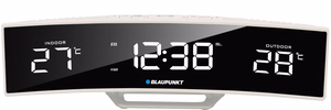 Blaupunkt CR12WH digitaalinen herätyskello, musta/valkoinen