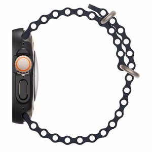 Spigen Thin Fit 360 -suojakuori Apple Watch Ultra 49 mm -mallille, musta