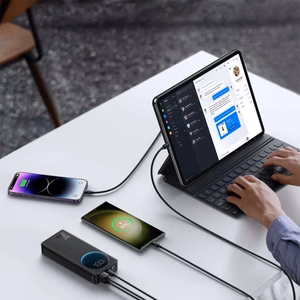 Ulkoinen akku Power Bank Joyroom JR-PBF02 30W 20000mAh musta